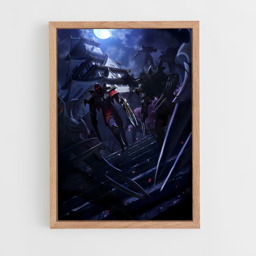 Poster Zed lol Legends – affiche League Of Legends (vue 4)